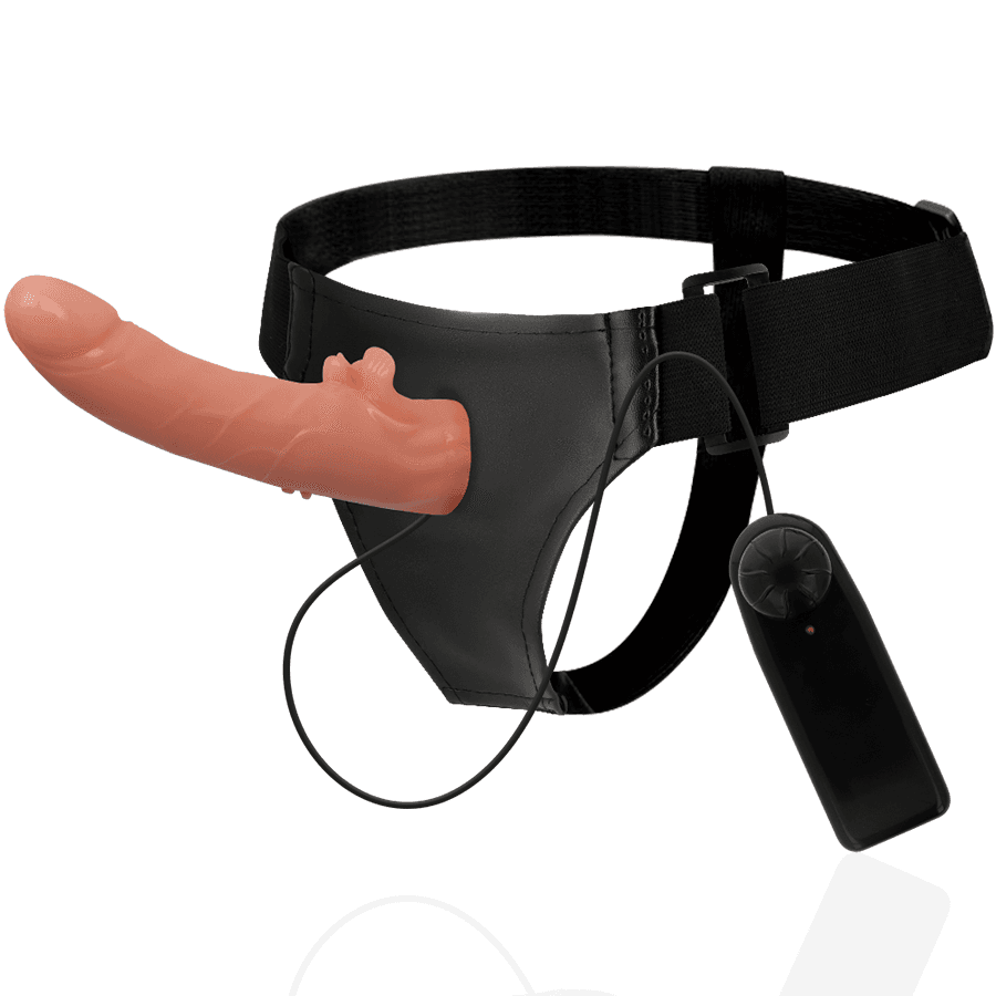 HARNESS ATTRACTION - RNES VIBRATOR HECTOR 20 CM -O- 3.5 CM 3