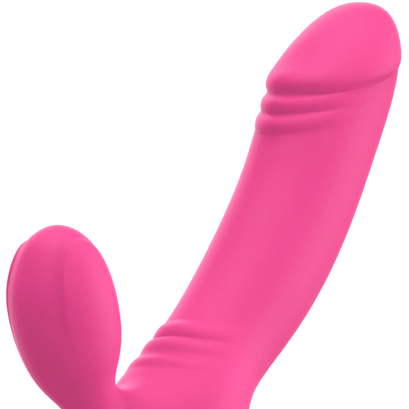 OHMAMA - BIX DOUBLE STIMULATION VIBRATOR XMAS EDITION PINK 3