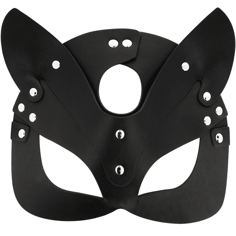 COQUETTE CHIC DESIRE - VEGAN LEATHER MASK WITH BUNNY EARS 5