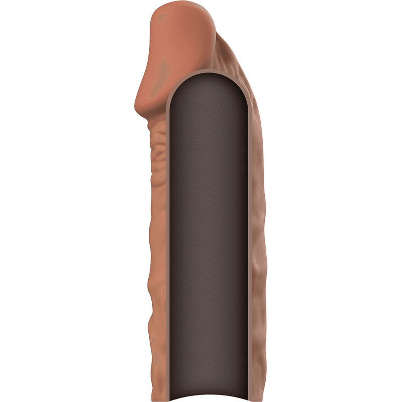 VIRILXL - LIQUID SILICONE V5 BROWN PENIS EXTENSION 4