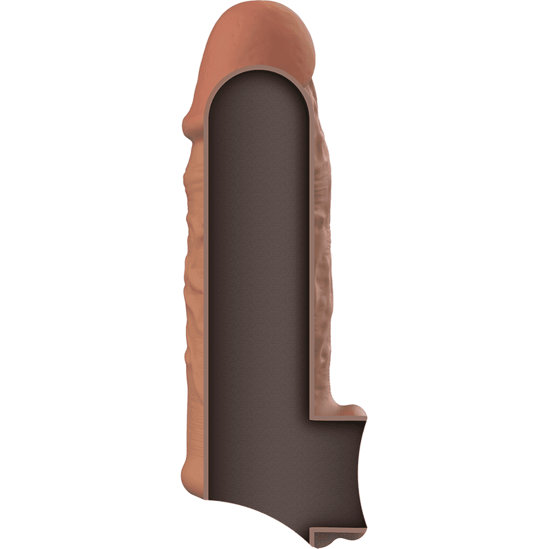 VIRILXL - LIQUID SILICONE V7 BROWN PENIS EXTENSION 4