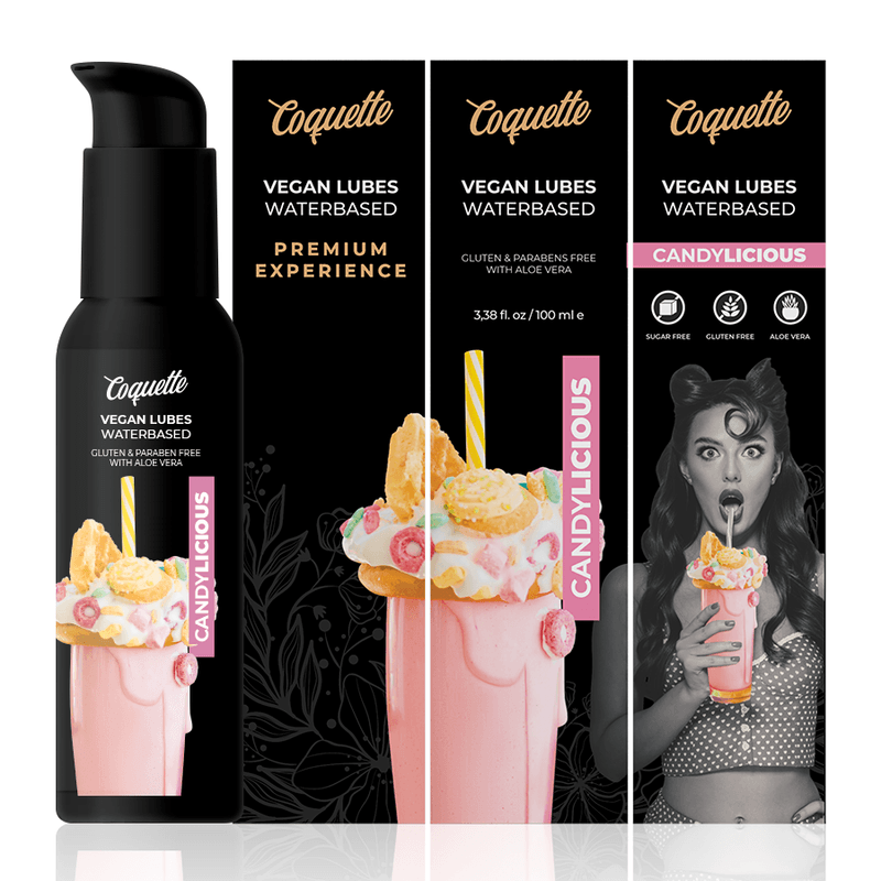 COQUETTE CHIC DESIRE - PREMIUM EXPERIENCE 100ML VEGAN LUBES CANDYLICIOUS 3