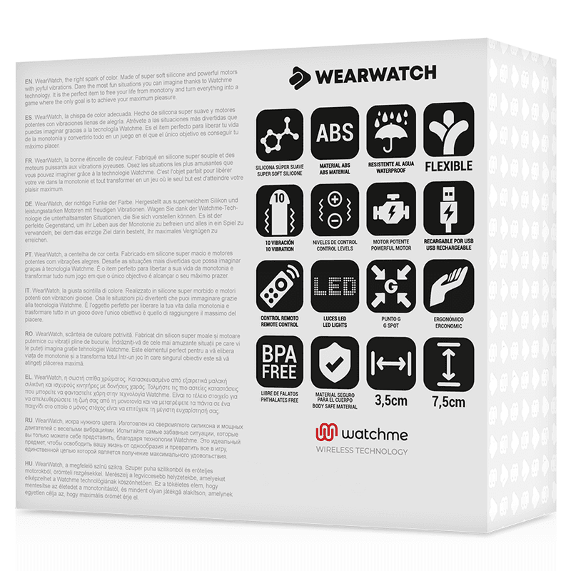 WEARWATCH - WATCHME TECHNOLOGY REMOTE CONTROL EGG FUCHSIA / PINK 5