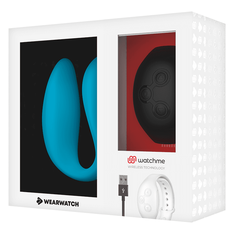 WEARWATCH - WATCHME DUAL TECHNOLOGY VIBRATOR INDIGO / JET 5