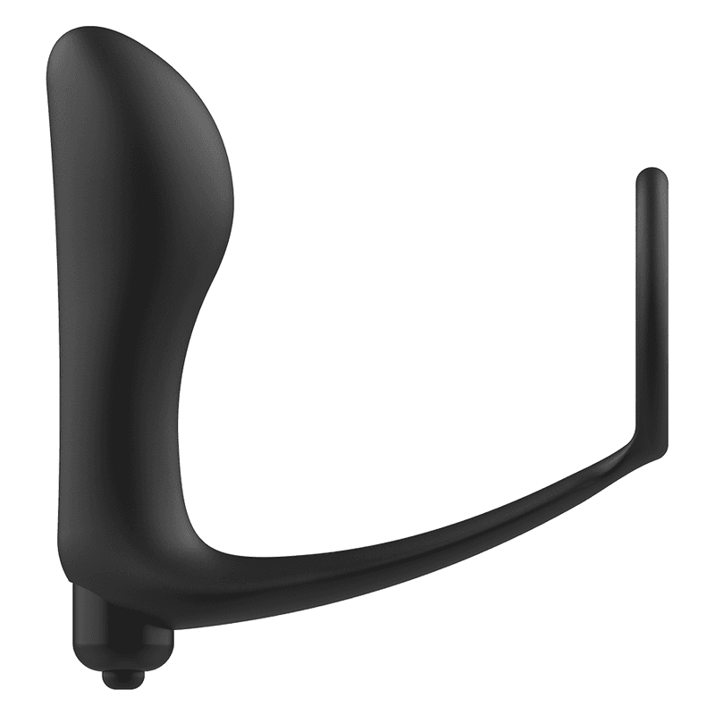 ADDICTED TOYS - VIBRATORY ANAL PLUG WITH PENIS RING 5