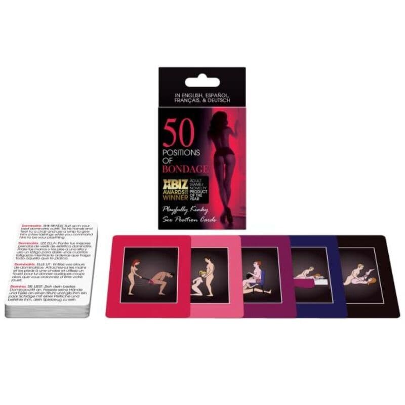KHEPER GAMES - 50 POSITIONS OF BONDAGE CARDS 2