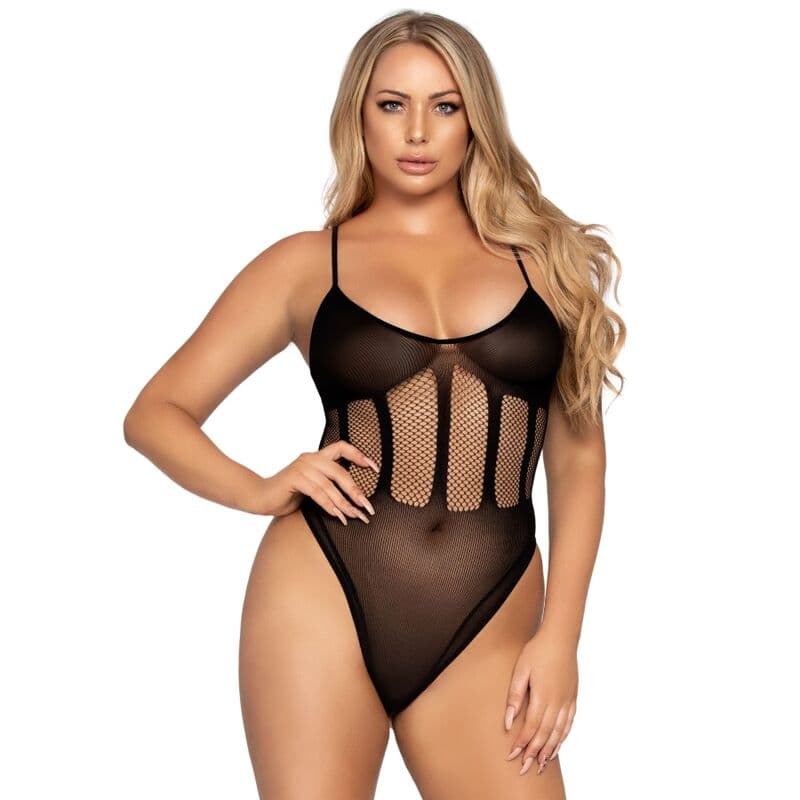LEG AVENUE - BODYSUIT AND SKIRT SET ONE SIZE 2