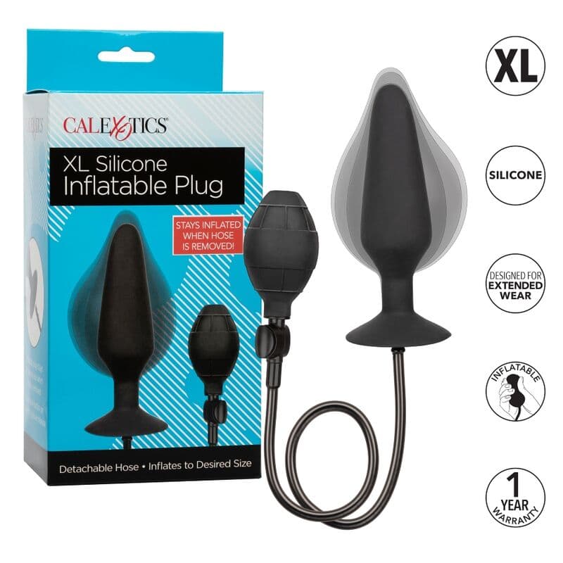 CALEXOTICS - XL SILICONE INFLATABLE PLUG 4