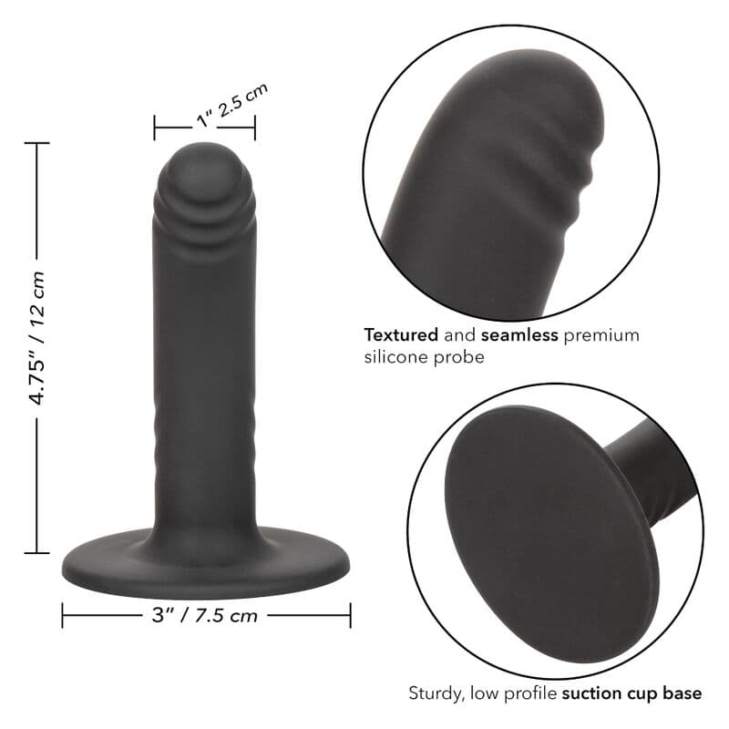 CALEXOTICS - BOUNDLESS DILDO 12 CM COMPATIBLE WITH HARNESS 5