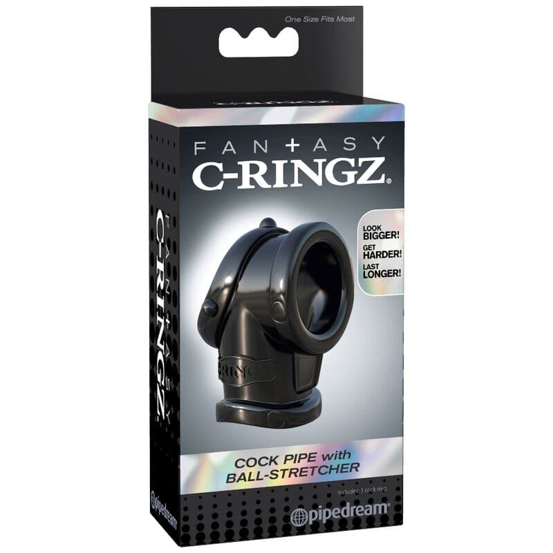 FANTASY C-RINGZ - COCK PIPE WITH BALL STRECH 3