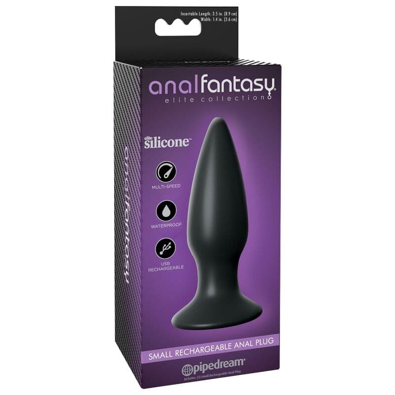 ANAL FANTASY ELITE COLLECTION - SMALL RECHARGEABLE ANAL PLUG 4