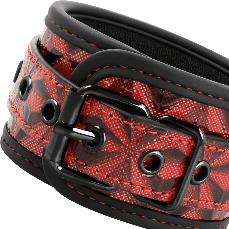 BEGME - RED EDITION PREMIUM HANDCUFFS WITH NEOPRENE LINING 5