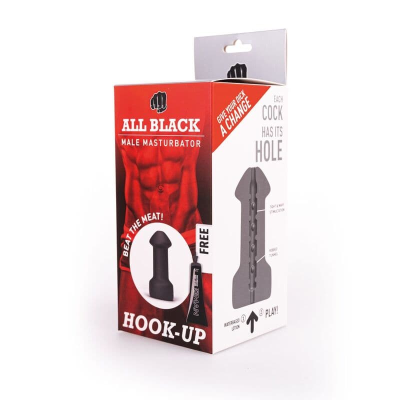 ALL BLACK - MASTURBATOR HOOK-UP 3