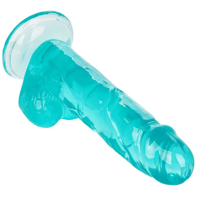 CALEXOTICS - SIZE QUEEN DILDO BLUE 15.3 CM 2