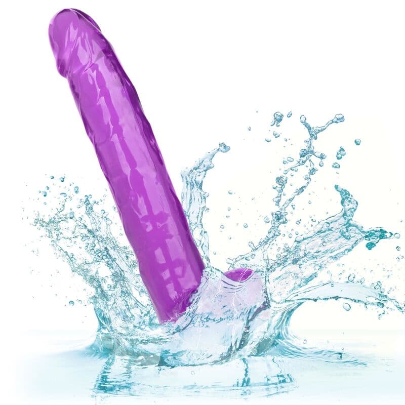 CALEXOTICS - SIZE QUEEN DILDO PURPLE 25.5 CM 5