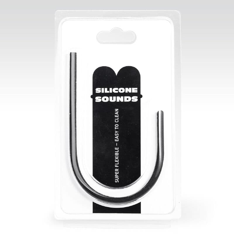 ALL BLACK - 8MM URETHRAL PROBE SILICONE 2