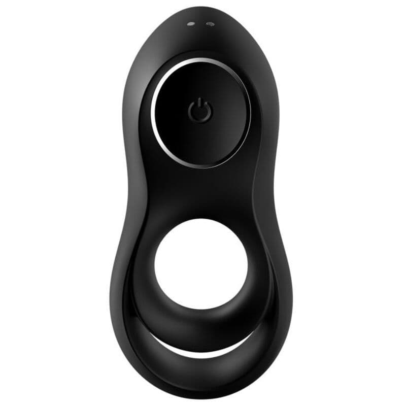 SATISFYER - LEGENDARY DUO RING VIBRATOR BLACK 3