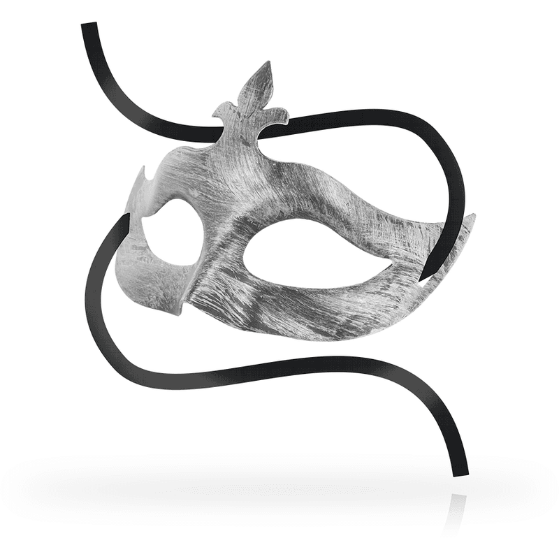 OHMAMA - MASKS FLOWER DE LIS SILVER MASK 2