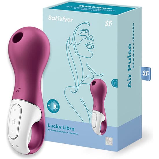 SATISFYER - LUCKY LIBRA STIMULATOR & VIBRATOR 2