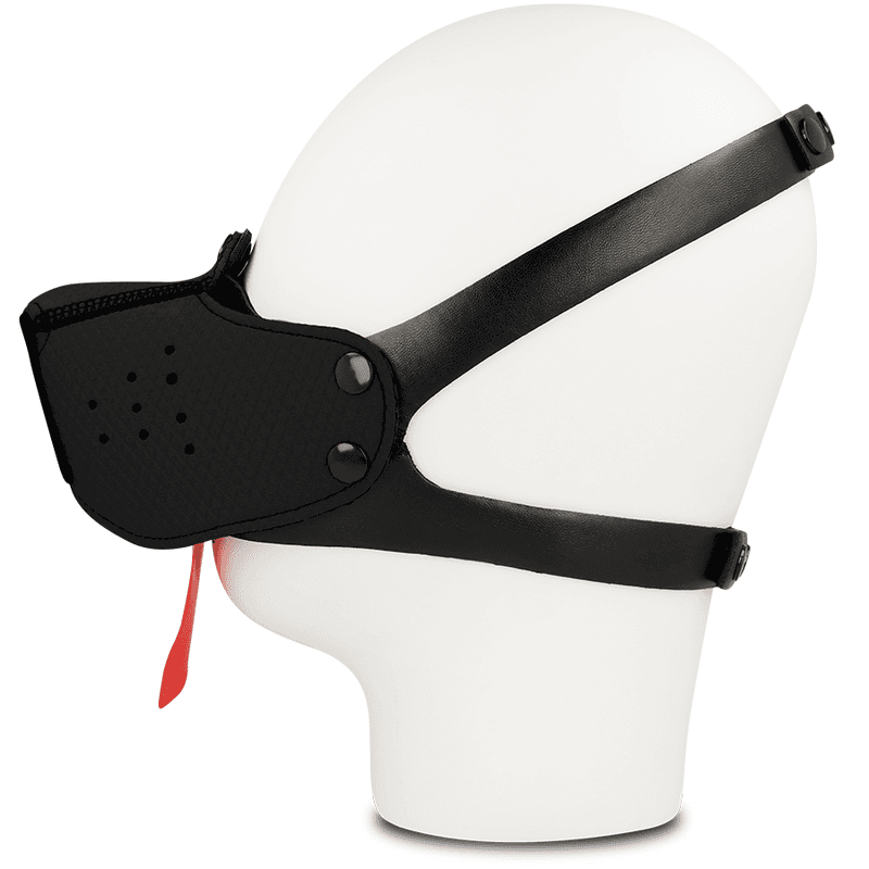 OHMAMA FETISH DOG MUZZLE - BLACK 2