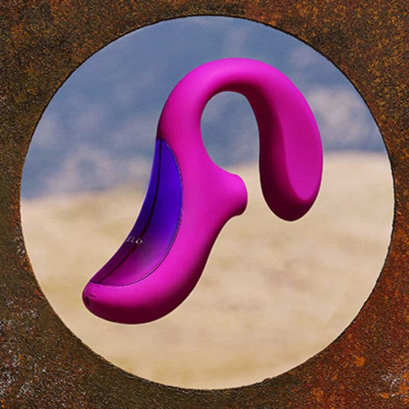 LELO - ENIGMA CRUISE DOUBLE STIMULATION SONIC MASSAGER PURPLE 5