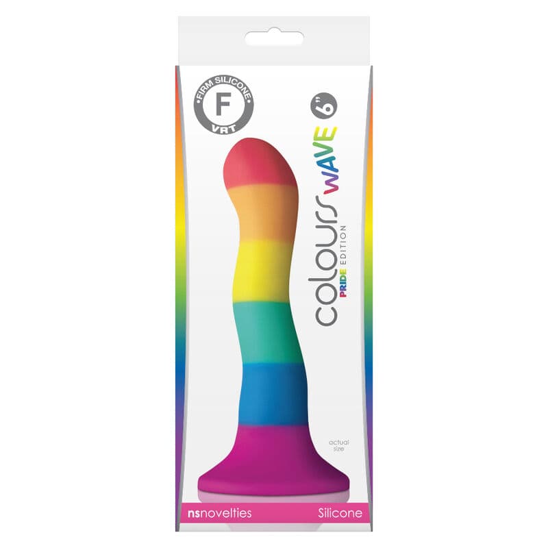 PRIDE - LGBT FLAG DILDO WAVE 17 CM 2