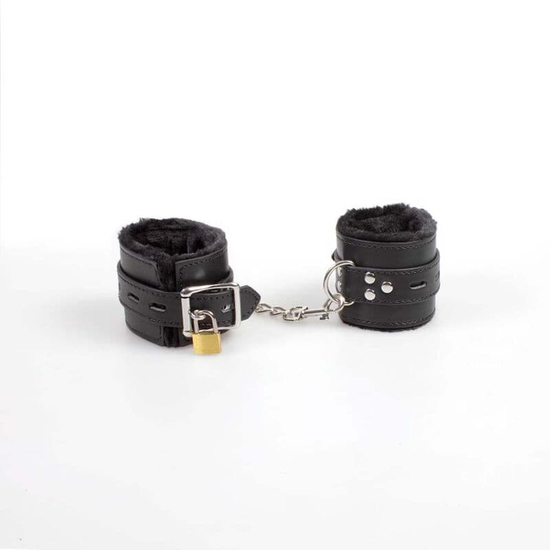 SECRETPLAY - BLACK BONDAGE HANDCUFFS BDSM COLLECTION 5