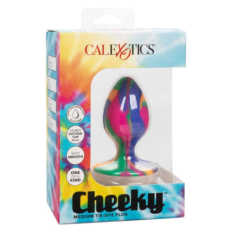 CALEXOTICS - CHEEKY MEDIUM TIE-DYE PLUG ANAL 2