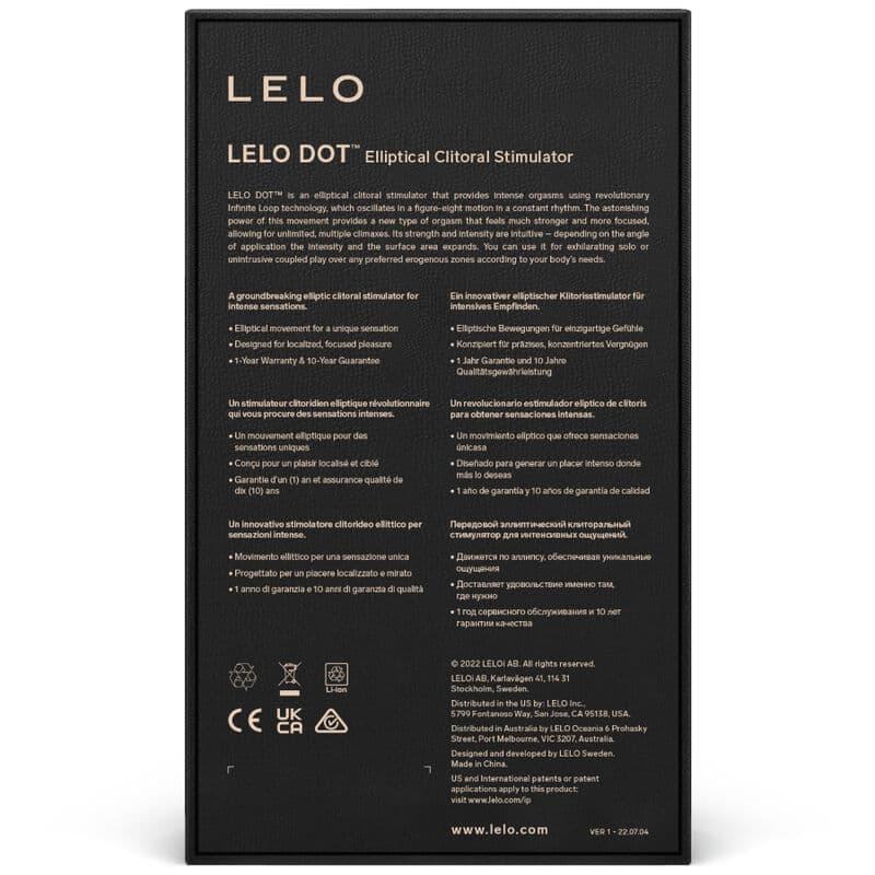 LELO - DOT CLITORIS STIMULATOR - LILAC 3