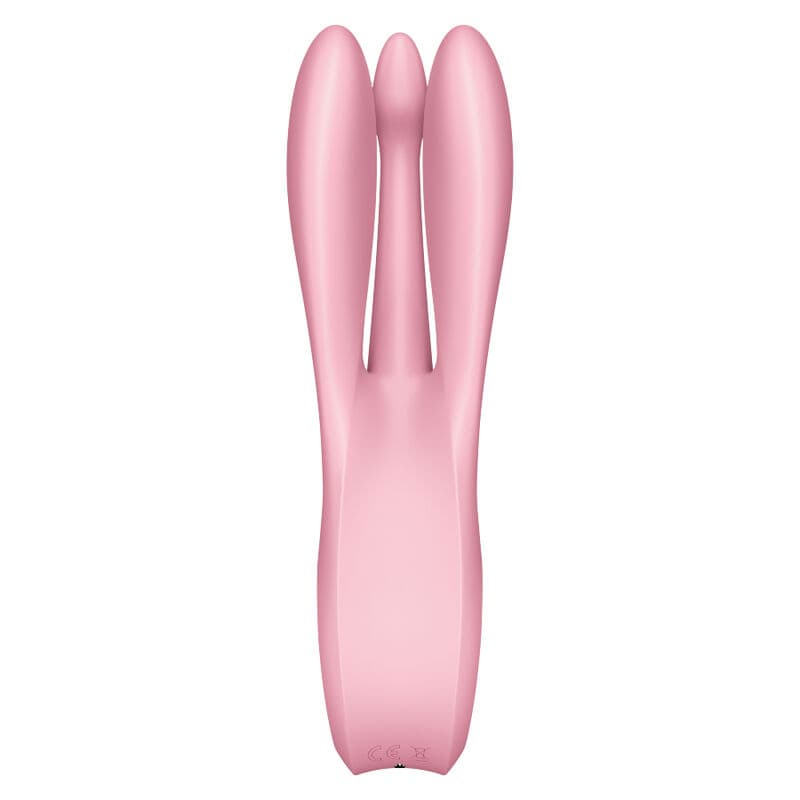SATISFYER - THREESOME 1 VIBRATOR PINK