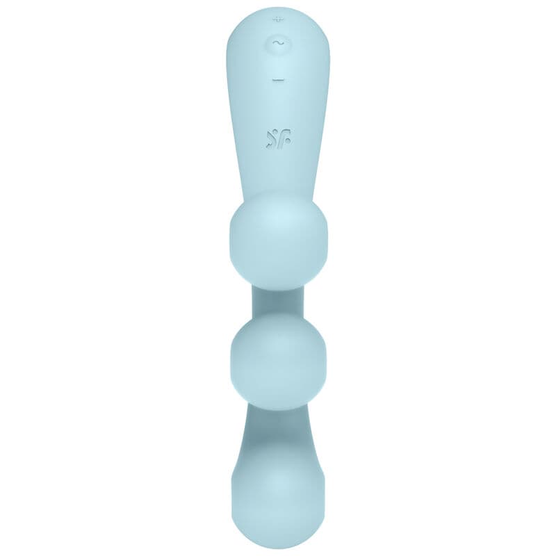 SATISFYER - TRI BALL 2 MULTI VIBRATOR BLUE 3