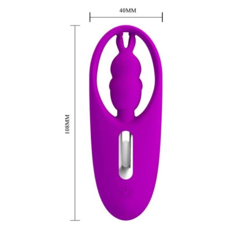 PRETTY LOVE - WILD RABBIT STIMULATOR FOR PANTIES WITH REMOTE CONTROL LILAC 5