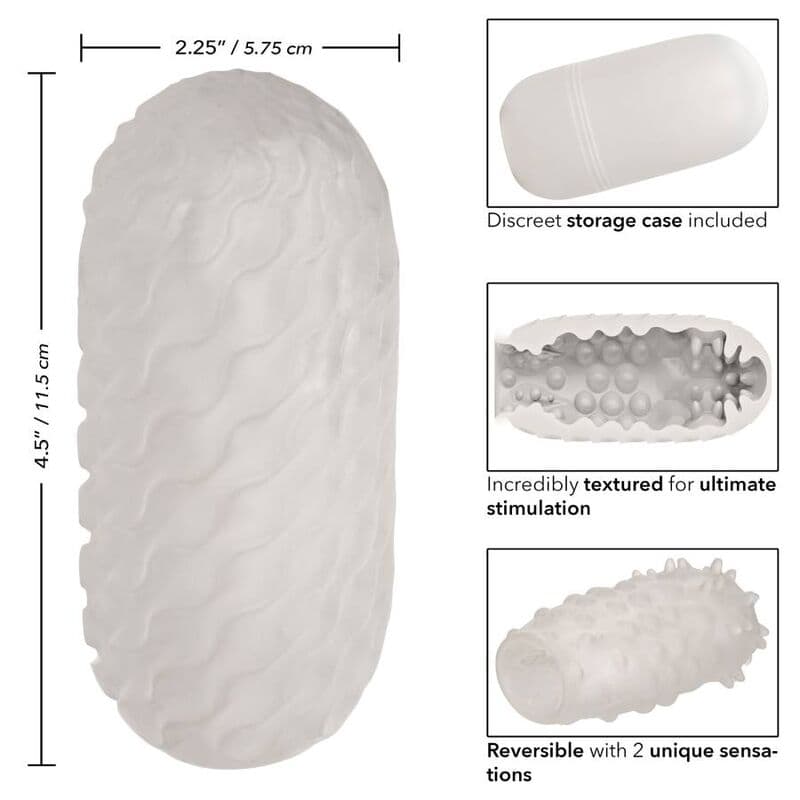 CALEXOTICS - REVERSIBLE NUBBY STROKER 3