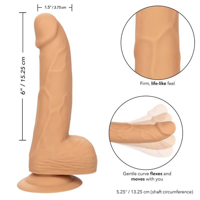 CALEXOTICS - SILICONE STUDS 15.24 CM SKIN 3