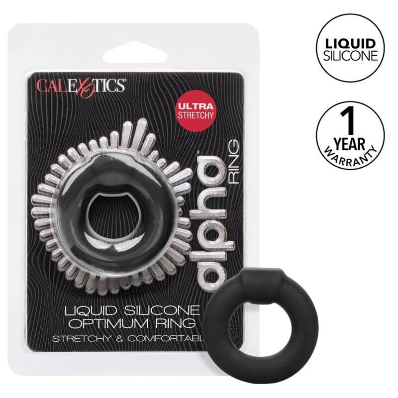 CALEXOTICS - ALPHA OPTIMUM RING BLACK 2