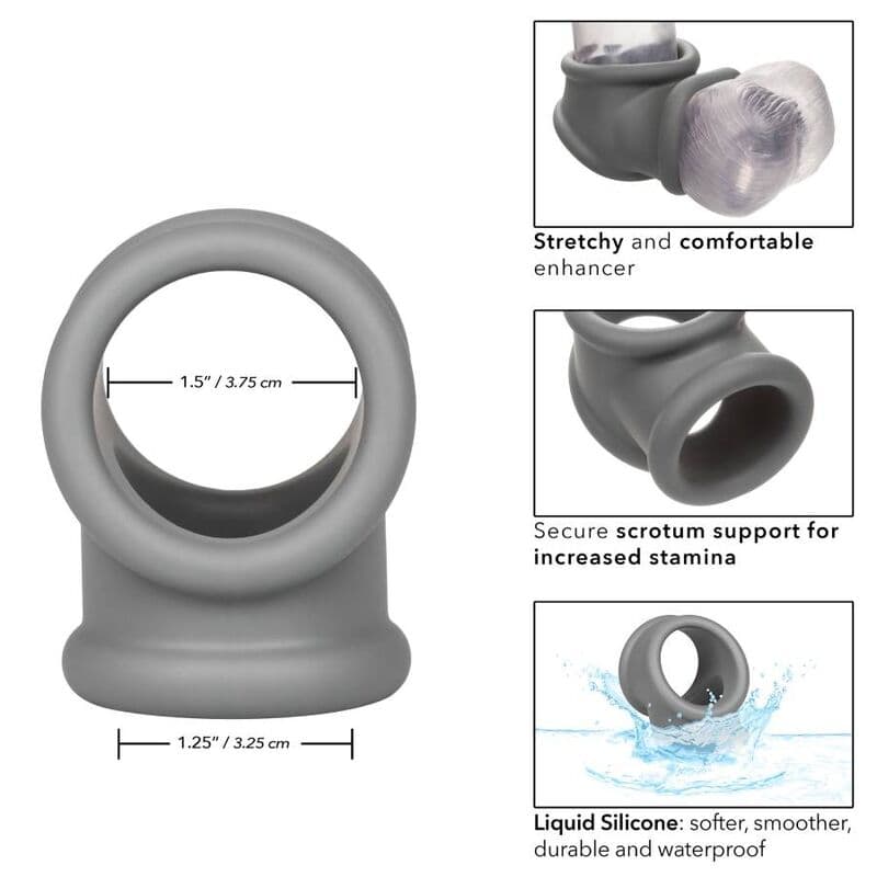 CALEXOTICS - ALPHA PRECISION RING GREY 3