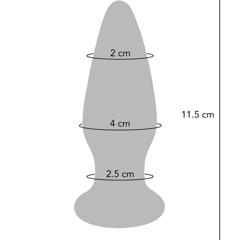 TOYJOY - THE SHINING VIBRATING GLAS BUTTPLUG 2