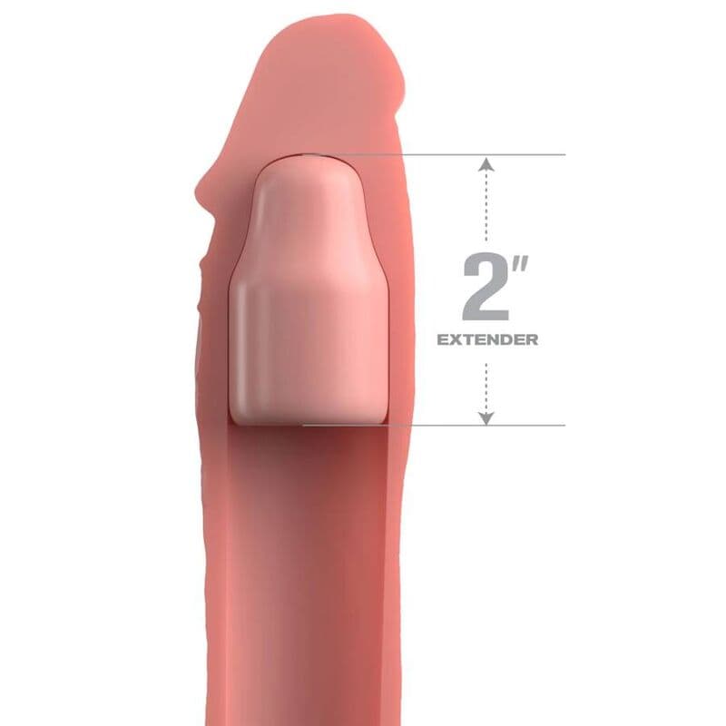 FANTASY X- TENSIONS - PIPEDREAMS SLEEVE 20,32 CM + 5,00 CM INCH PLUG SKIN 2