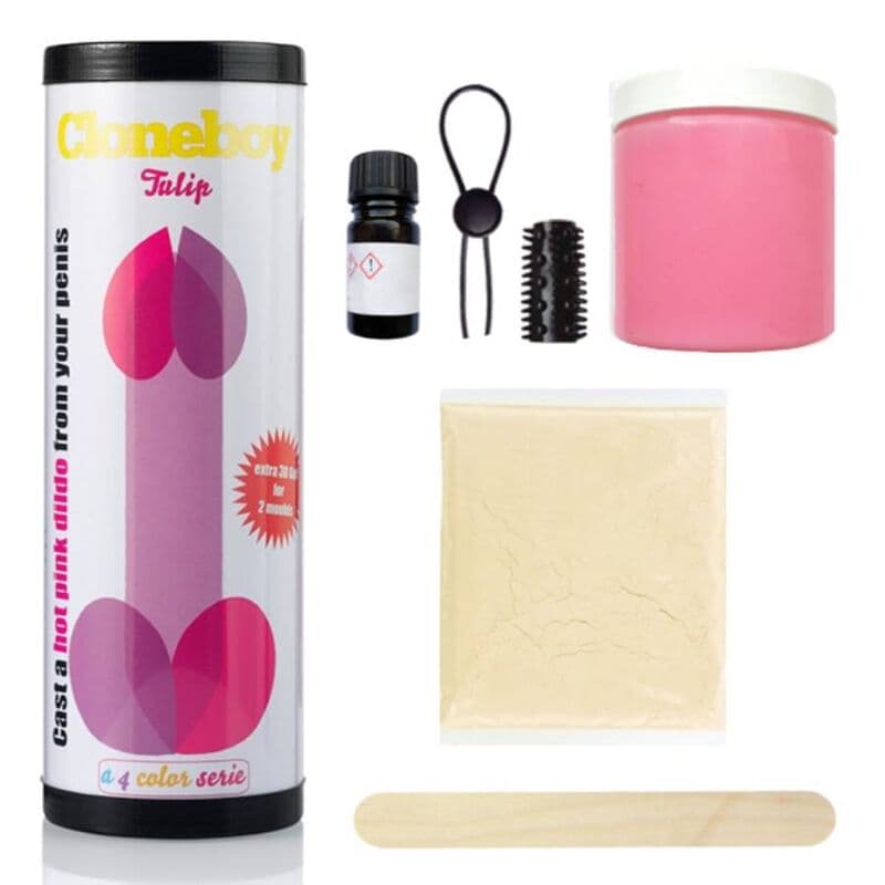 CLONEBOY - DILDO TULIP INTENSE PINK 2
