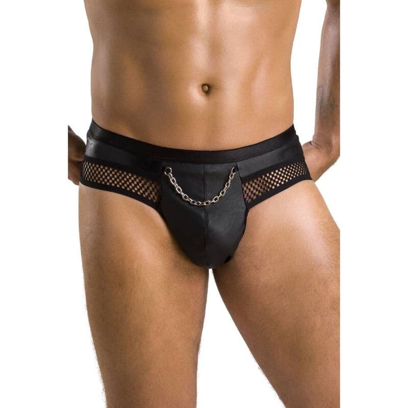 PASSION - 030 SLIP ABIERTO TOM NEGRO 5