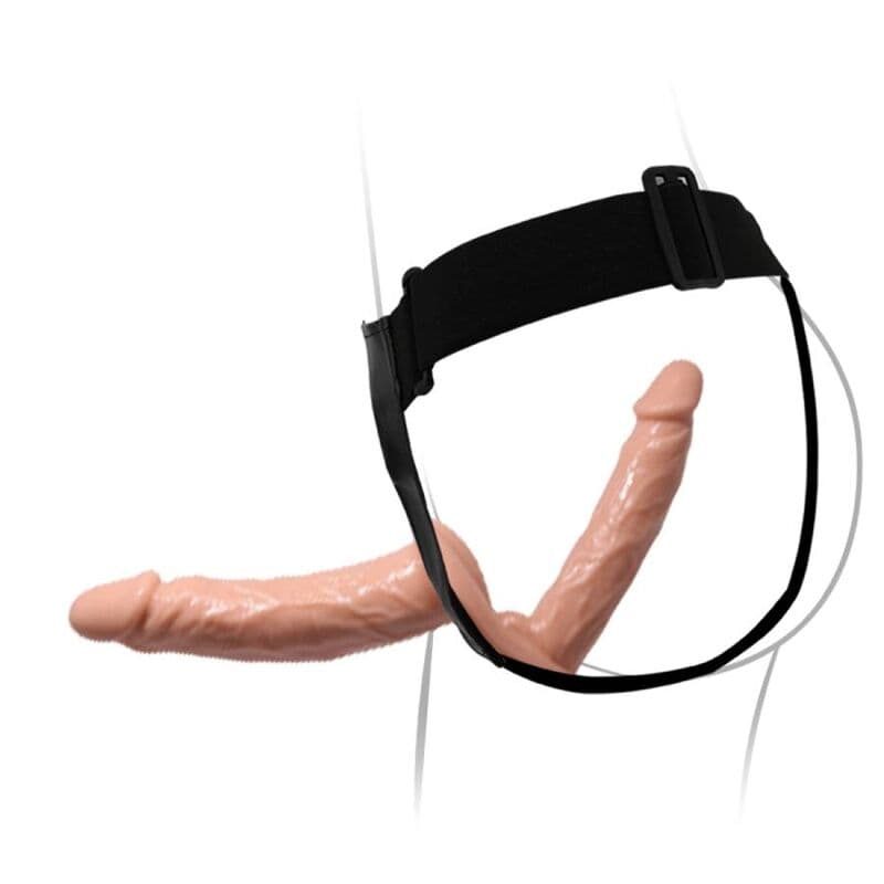 BAILE - ULTRA PASSIONATE DOUBLE DILDOS WITH HARNESS 3