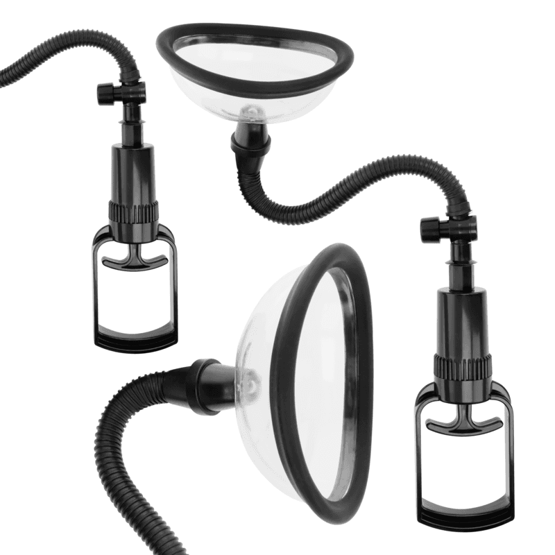 INTENSE - PUMP VAGINAL MANUAL PUMP WITH TWO INTERCHANGEABLE CUPS 2
