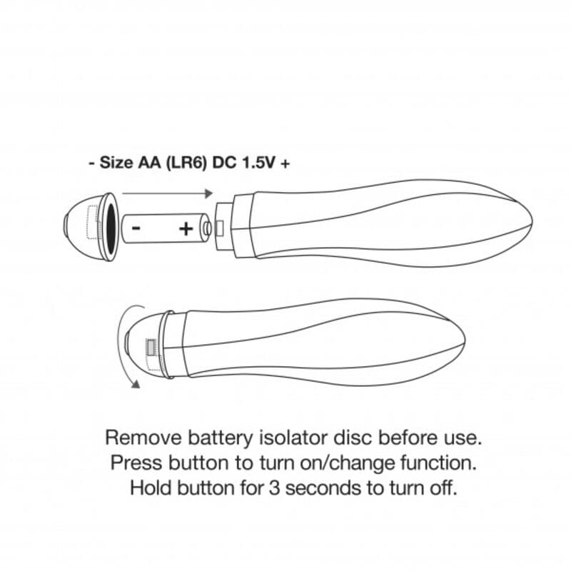 ROCKS-OFF - TWISTER VIBRATOR 10 MODES 5