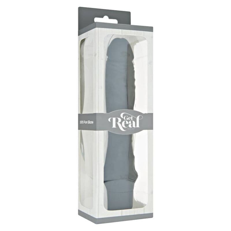 GET REAL - CLASSIC LARGE BLACK VIBRATOR 3
