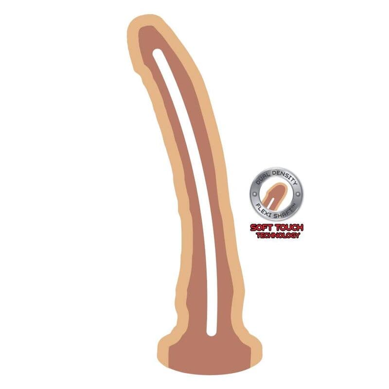 GET REAL - DUAL DENSITY DONG 20,5 CM SKIN 2