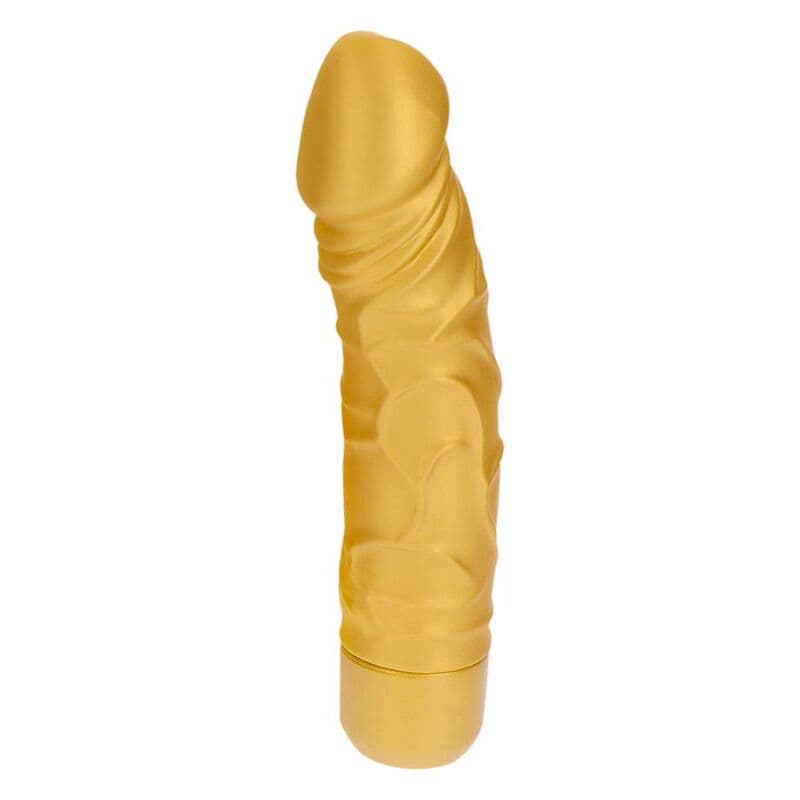 GET REAL - GOLD DICKER ORIGINAL VIBRATOR GOLD 3