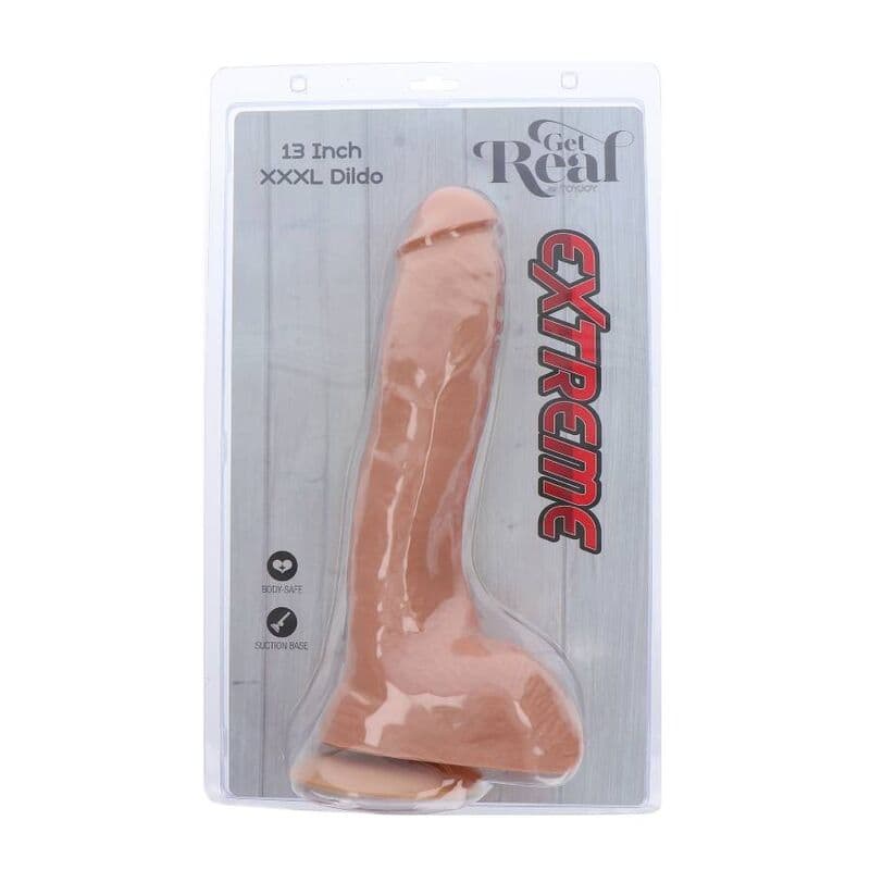 GET REAL - EXTREME XXXL DILDO 34 CM SKIN 5