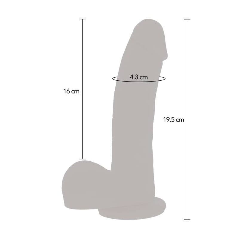 GET REAL - MAGNETIC PULSE TRUSTING DILDO SKIN 5