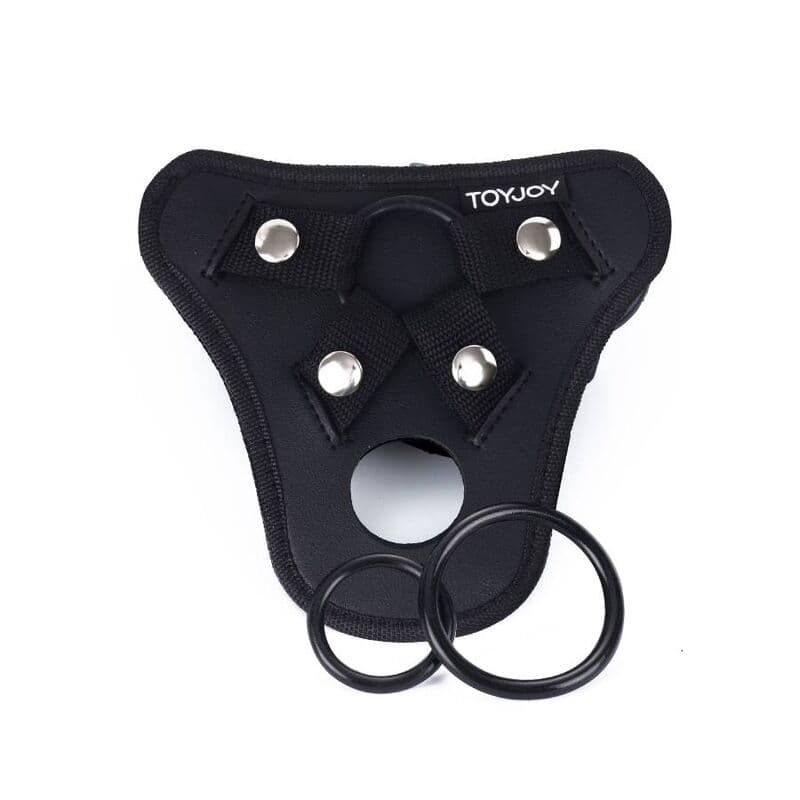 GET REAL - STRAP-ON PLEASURE HARNESS BLACK 3