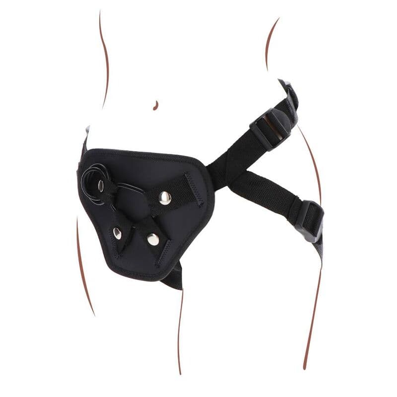 GET REAL - STRAP-ON DELUXE HARNESS BLACK 5
